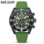 New MEGIR Men's Watch Fashion Multifunction Watch Waterproof Luminous Sports Watch 2209