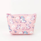 Korea Unicorn Makeup Bag Storage Bag Large-capacity portable waterproof travel wash bag coin pen bag