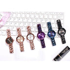 GEDI 81003 Fashion Casual Watch Korea style Women Elegant Luxury Stainless Steel Waterproof Ladies Diamond Rhinestone Analog Quartz Wristwatch