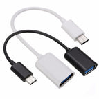 1pc Type-c Otg Data Cable USB 3.1 Type-c Otg Adapter Converter For Android Smart Phone Type-c Otg Data Cable For Xiaomi Huawei