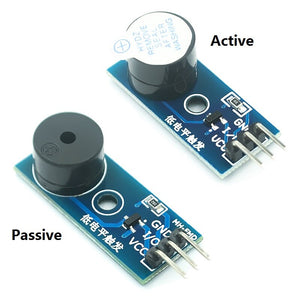 1pcs Passive/Active Buzzer Module Low Level Trigger Buzzer Control Board Alarm Module For Smart Car Diy