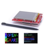 2.2 Inch TFT LCD Display Shield Touch Screen Module Onboard LM75 Temperature Sensor + Pen for Mega2560 Compatible for Arduino