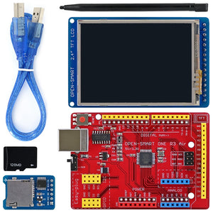 2.4 Inch TFT LCD Display Kit 240x320 Touch Screen Breakout Board + Easy-plug Air Board + Micro SD Module Compatible for Arduino