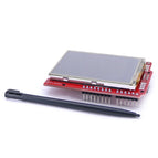 2.4 Inch TFT LCD Display Shield Touch Screen Module Onboard LM75 Temperature Sensor +Pen for Mega2560 And Compatible for Arduino