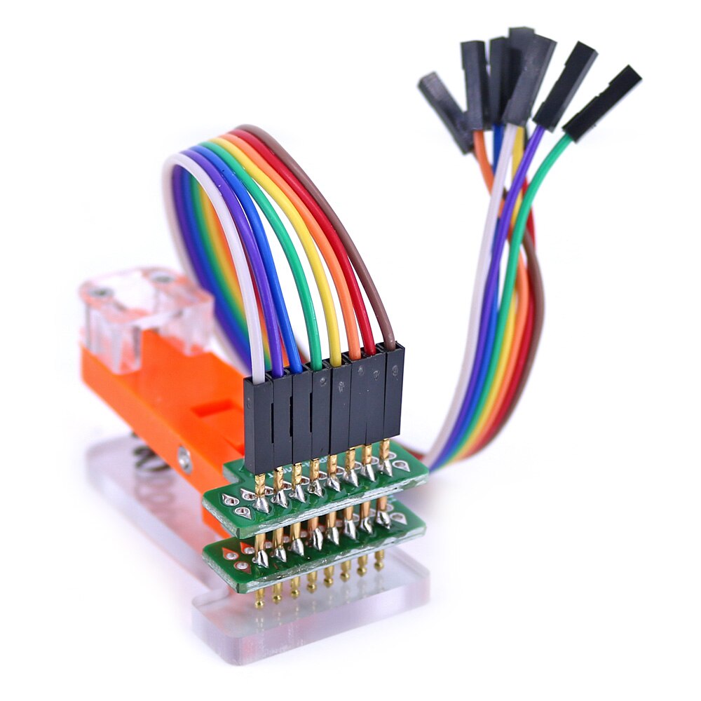 2.54mm 8 Pin Test Tool PCB Test Fixture Bootloader Programmer Module 1 ...