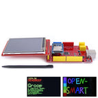 2.8 Inch 240x320 TFT LCD Display Kit Touch Screen Breakout Board + Easy-plug Air Board + Micro SD Module Compatible for Arduino