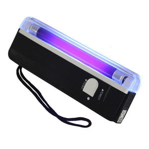 2 in 1 portable UV lamp fake money detector hand-held LED flashlight counterfeit currency detector counterfeit currency bill sec