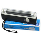 2 in 1 portable UV lamp fake money detector hand-held LED flashlight counterfeit currency detector counterfeit currency bill sec
