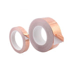 20 Meters Single Guide Copper Tape 0.05 Thick Copper Tape Copper Foil Tape Shielding Tape 3mm 4mm 5mm 6mm 7mm 8mm 10mm 12mm 18mm