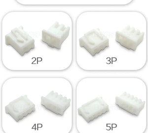 2000/1000PCS  XH2.54 Female Material Connector Leads Pin Header 2.54mm  Socket Pin Header Straight pin 2P 3P 4P 5P 6P 7P 8P 10P