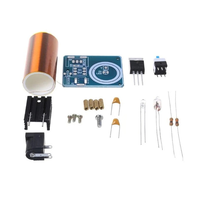 2021 New 9-12V BD243 Mini Tesla Coil Kit Electronics DIY Parts Wireless Transmission DIY Board Set