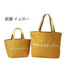 2PCS Japan Hot Sale DEAN & DELUCA New Style Portable Canvas Eco-Friendly Shopping Bag Storage Women's Shoulder
