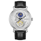 PINTIME Automatic Mechanical men's watch Hollow Fashion Watch Men's fashion business causal Men's Watch 2362
