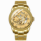 Fngeen Men's and Women's Automatic Mechanical Watch Mesh strap Fashion waterproof casual watch 0020