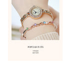 JW women watch Diamond Bracelet Watch High-Grade Quartz Watch Women's  Small elegant casual lady Watch