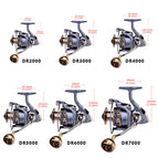 New fishing wheels all-metal wire cup fishing wheels Luya spinning wheel sea rod wheel fishing line wheel anchor fish far-casting wheel