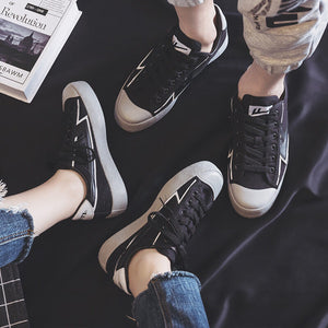 Warrior's new retro women's reflective white shoes sports dancing traveling shoes WXY-B040J