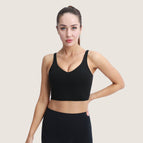 Lulu women Vest Women's bra Chest Pad Push up Sports Bra Quick-Drying Yoga Clothing Top ENY024