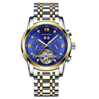 KIMSDUN new diamond-studded tourbillon hollow automatic mechanical watch men's watch waterproof men's watch K-1895A