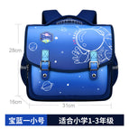 New primary school student cartoon school bag for girls one-piece fully open horizontal schoolbag  children's backpack