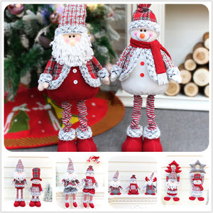New Christmas decorations Santa Claus cloth window ornaments dolls Christmas decorations gifts 22010