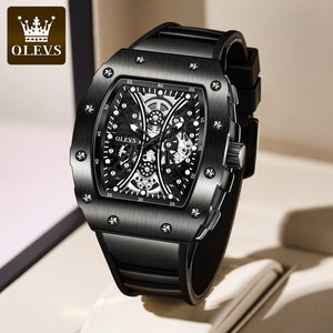 OLEVS Men's watch douyin live fashion waterproof quartz men's causal Watch 3602