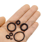 225pcs Rubber O Ring O-Ring Washer Seals Watertightness Assortment Different Size With Plactic Box Kit Set