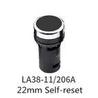 22mm economical LA38-11/206A button switch knob switch emergency stop switch normal open + normal close