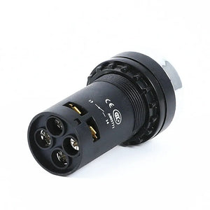 22mm economical LA38-11/206A button switch knob switch emergency stop switch normal open + normal close