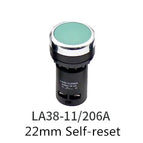 22mm economical LA38-11/206A button switch knob switch emergency stop switch normal open + normal close