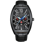 KIMSDUN watch fashion men's watch luminous calendar barrel-shaped quartz watch men K-815B