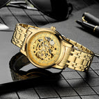 KIMSDUN new business watch men's automatic mechanical watch hollow waterproof men's watch K-1971A
