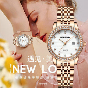 HEEBORY woemen watch fashion eleganet waterproof simple fashion watch lady student Y-6807
