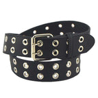 Fashion Men Casual Black Punk Belt Waistband Personality Accessories men's gift