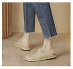 Women's 2022 spring and summer new soft slippers women's gentle sandals women's Muller shoes women's sandals and slippers 132-5