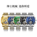 OLEVS Watch men Automatic Mechanical Watch Business Multifunctional fashion Men's Watch 9910GQ