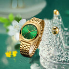 BESTWIN Watch Women's TikTok Women's Watch Hot Sale Waterproof Green Submariner High-End Women's Watch