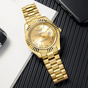 Sucessway water ghosts selling waterproof men's watches calendar men's casual watch 108