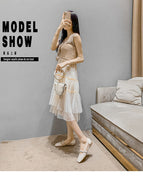 2022 new summer fresh low-heeled toe sandals women's hollow flat-bottomed square-toe single shoes women 168-12