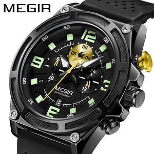 Megir watch wholesale spot multifunctional sports luminous waterproof watch quartz men's  watch 2116