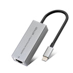 2500Mbps Type C 2.5G External Wired Network Card USB 3.0 To RJ45 Converter Ethernet Lan Adapter Hub For MacBook Laptop PC