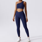 Women yoga suits 2023 new running Sportswear fast drying tight fitness running execise suit women 6921