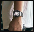 BAOGELA Domineering Barrel Men's Watch Multifunctional Men's Sports Quartz Watch 1703