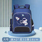Astronaut primary school schoolbag new 1-6 grade cartoon lightening children's schoolbag printing  schoolbag