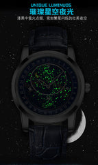 KIMSDUN Rotating Gypsophila Watch Men's Quartz Watch Luminous Waterproof Fashion Business Watch K-1216B