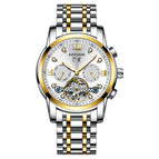KIMSDUN men's watch diamond tourbillon hollow automatic mechanical watch men's watch waterproof men casual watch K-1895A