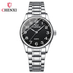 CHENXI Couple Watch Steel Band Men's and Women's Watch Casual Quartz Pair Watch CX-010A
