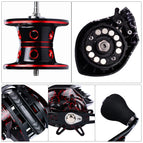PROBEROS Metal Drop Wheel 18+1 Axis Fishing Reel 7:1:1 Fishing Gear Supplies Sea Fishing Reel