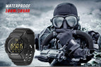 NORTH EDGE AK Men Outdoor Sport Watch Smart Watch Waterproof 100M Digital Military Watch Bluetooth For IOS Android with box