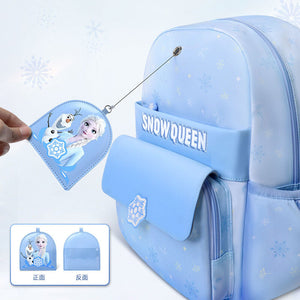 Princess girl primary school bag lower grade cartoon girl ridge guard backpack FP8595